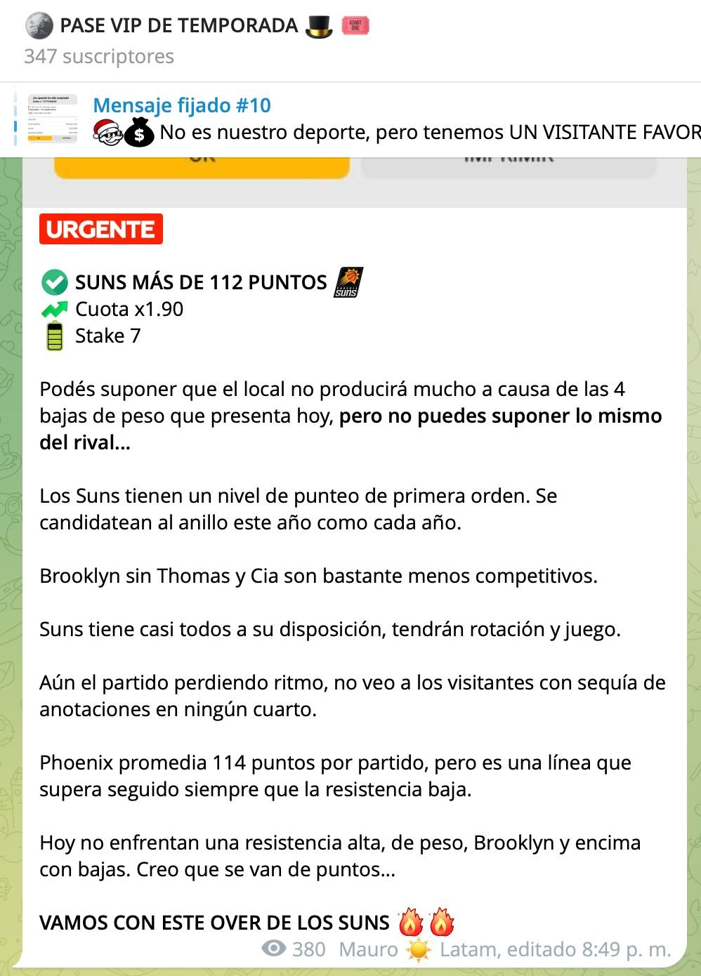 Resultado ganador #4